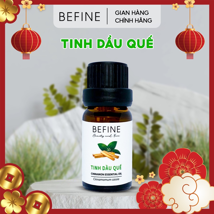 Tinh dầu quế Befine nguyên chất, an toàn kèm bản kiểm nghiêm GCMS