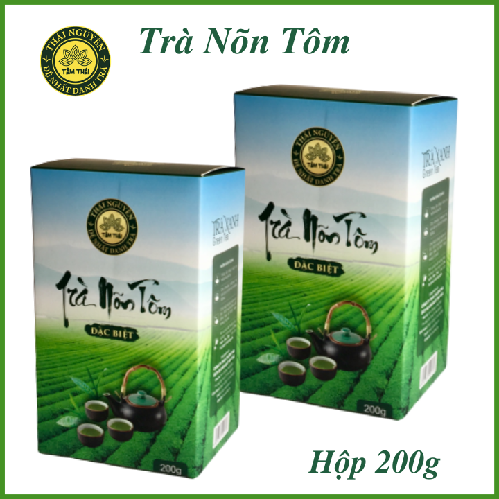 Trà Nõn Tôm Thượng Hạng Hộp 200g Trà Thái Nguyên Đặc Biệt Trà Xanh Tâm Thái Trà Nõn Tôm Tân Cương Hộp 200g