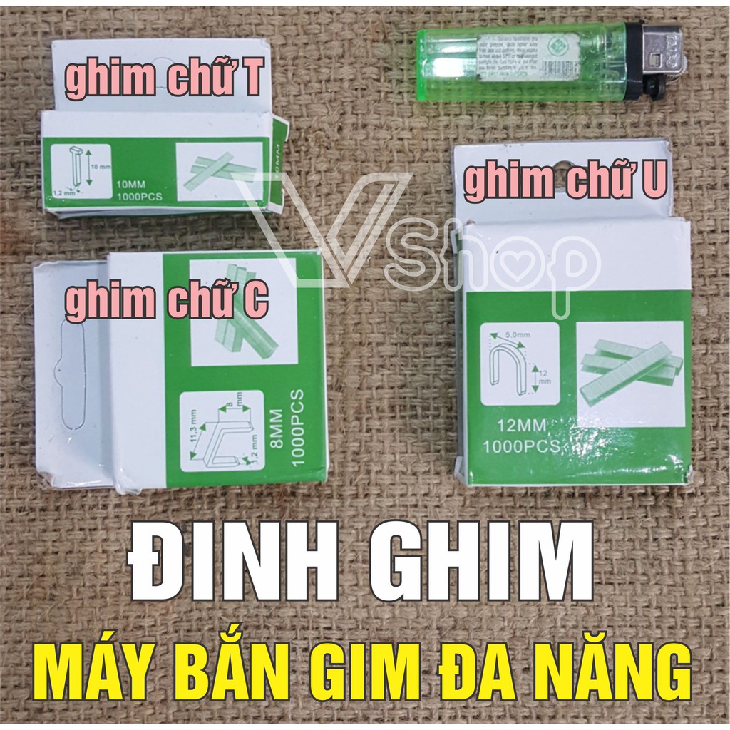 Đinh ghim dùng cho máy bắn ghim đa năng