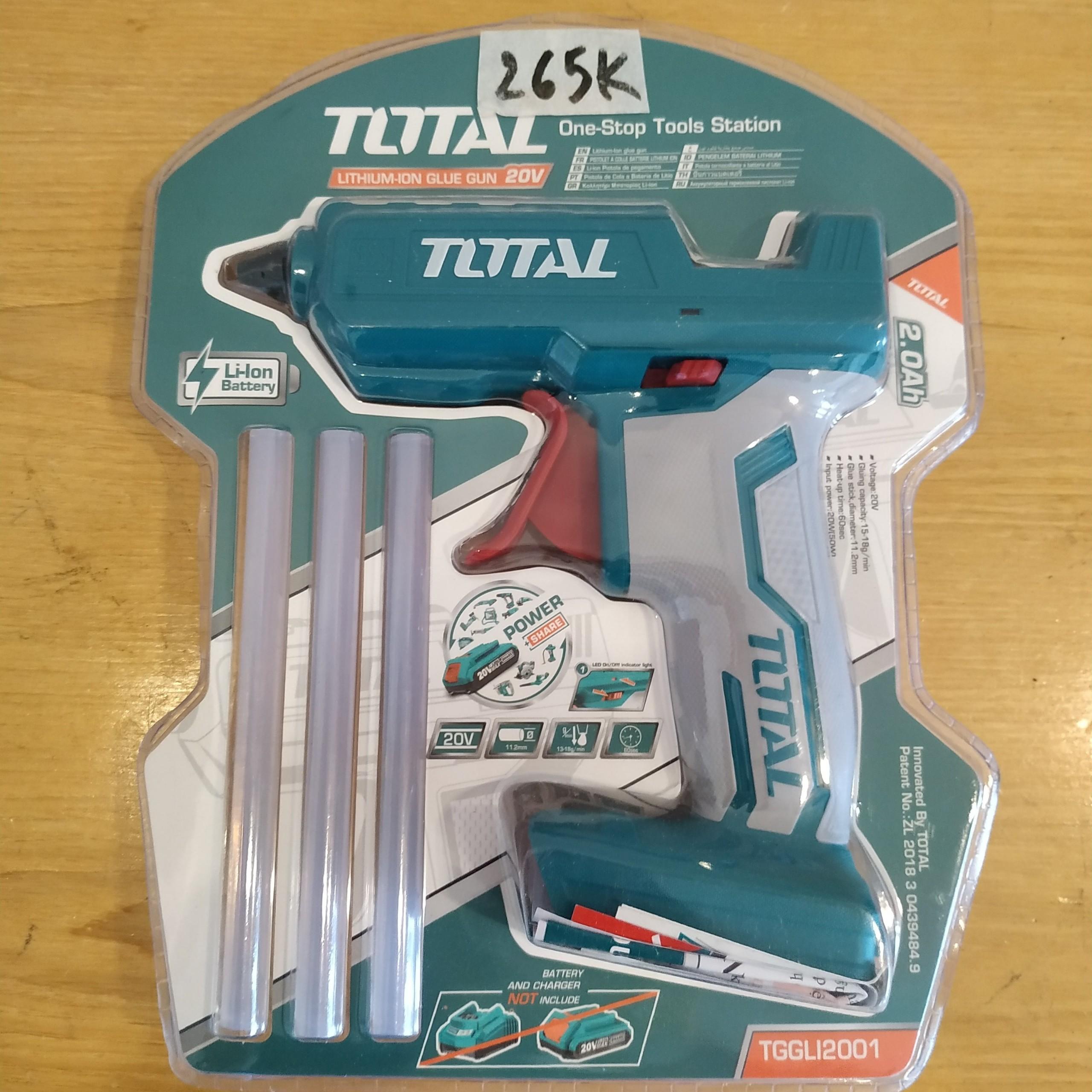 20v máy dán keo dùng pin total tggli2001