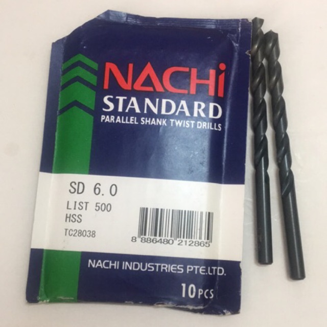 MŨI KHOAN NACHI 6MM ĐẾN 6.9MM 1 MŨI