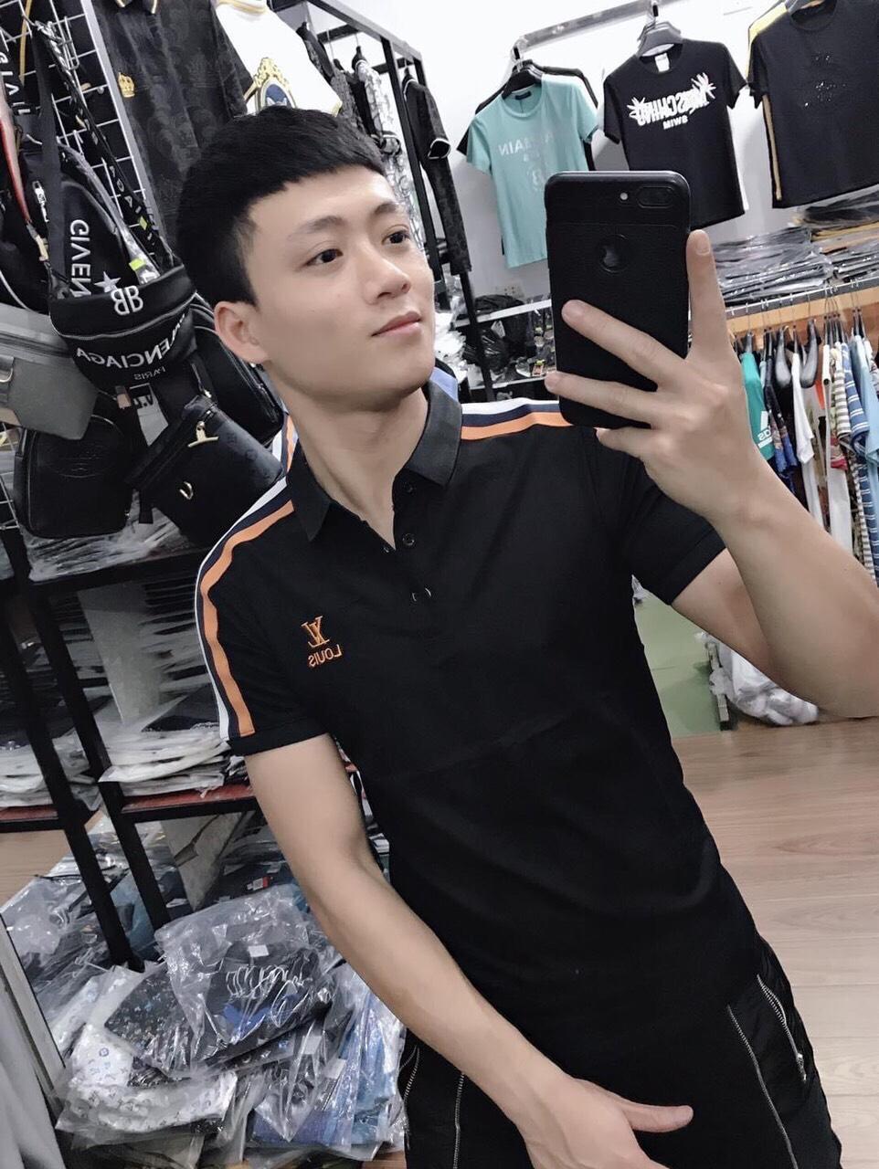 Áo thun nam chất cotton cổ bẻ phong cách trẻ trung thời trang Binstore94 D153