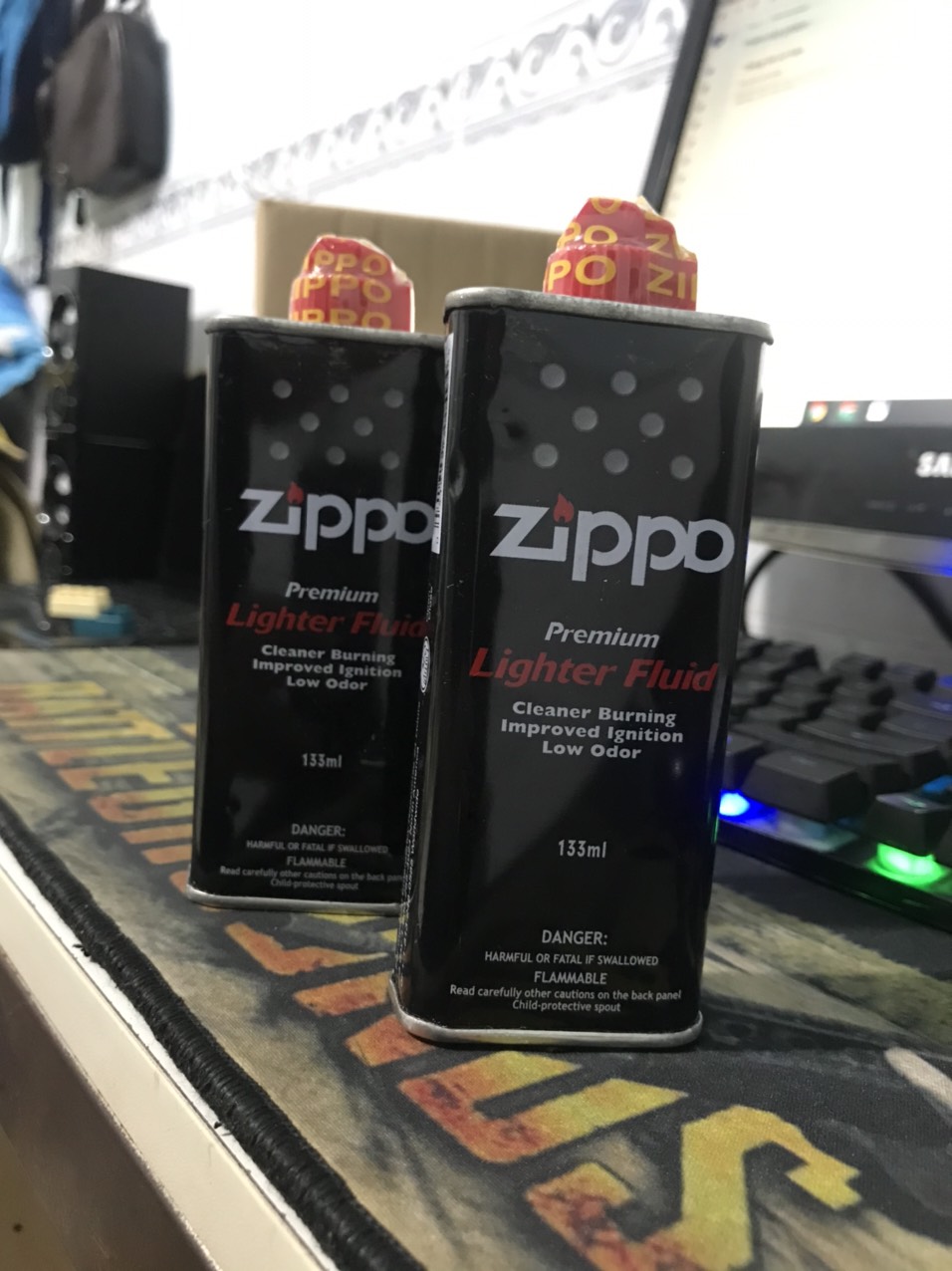Bình xăng bơm bật lửa zippo 133ml sử dụng ổn định