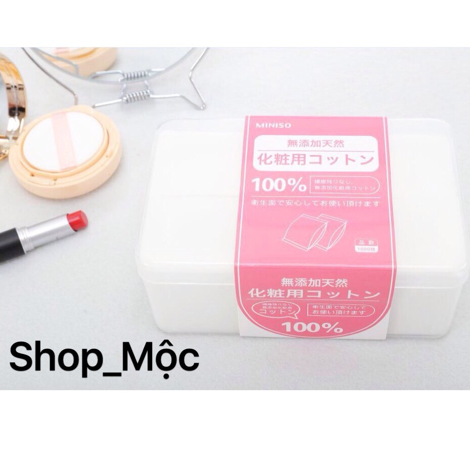 Hộp bông tẩy trang Miniso 1000 miếng – Nhật Bản, sản phẩm đa dạng, chất lượng đảm bảo, an toàn cho sức khỏe người dùng, vui lòng inbox để shop tư vấn thêm