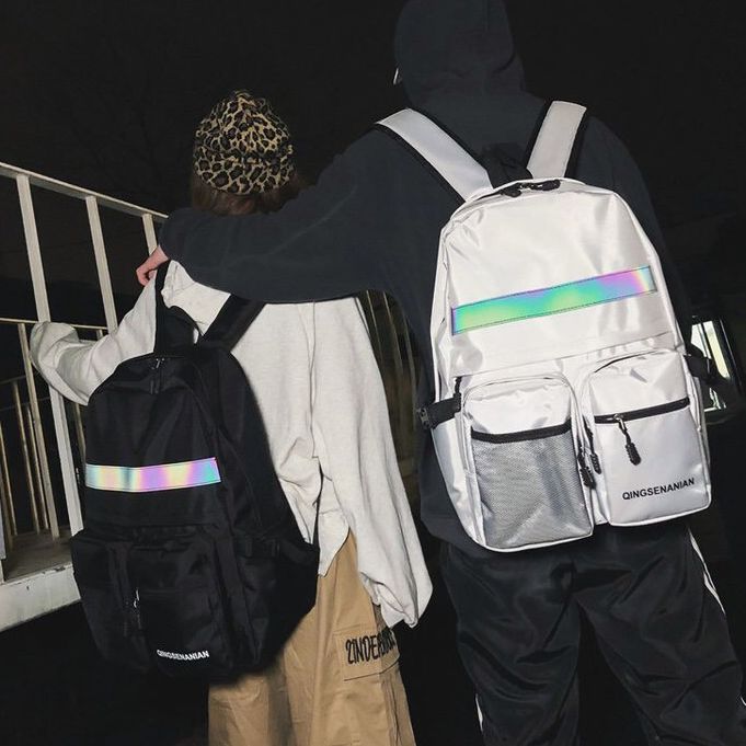 Balo thời trang nam nữ, Balo Du Lịch Laptop Phản Quang Nam Nữ Loại Lớn Đi Chơi Đi Làm Đi Học Cao Cấp Giá Rẻ