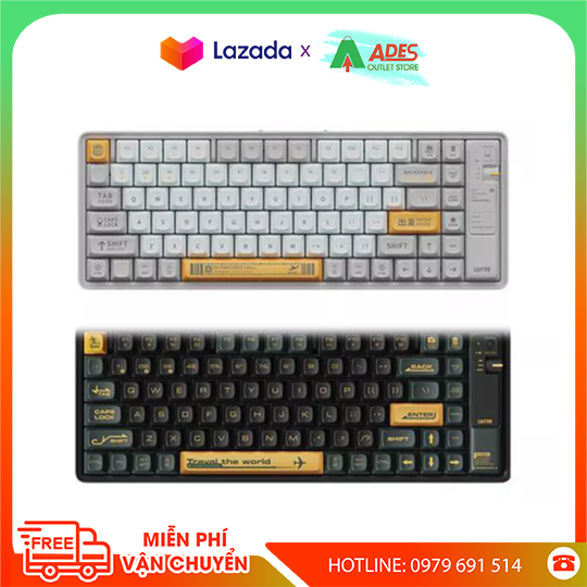 Bàn Phím Lofree Wanderfree - Hàng Chính Hãng - Bảo hành 12 Tháng - NEW 2021