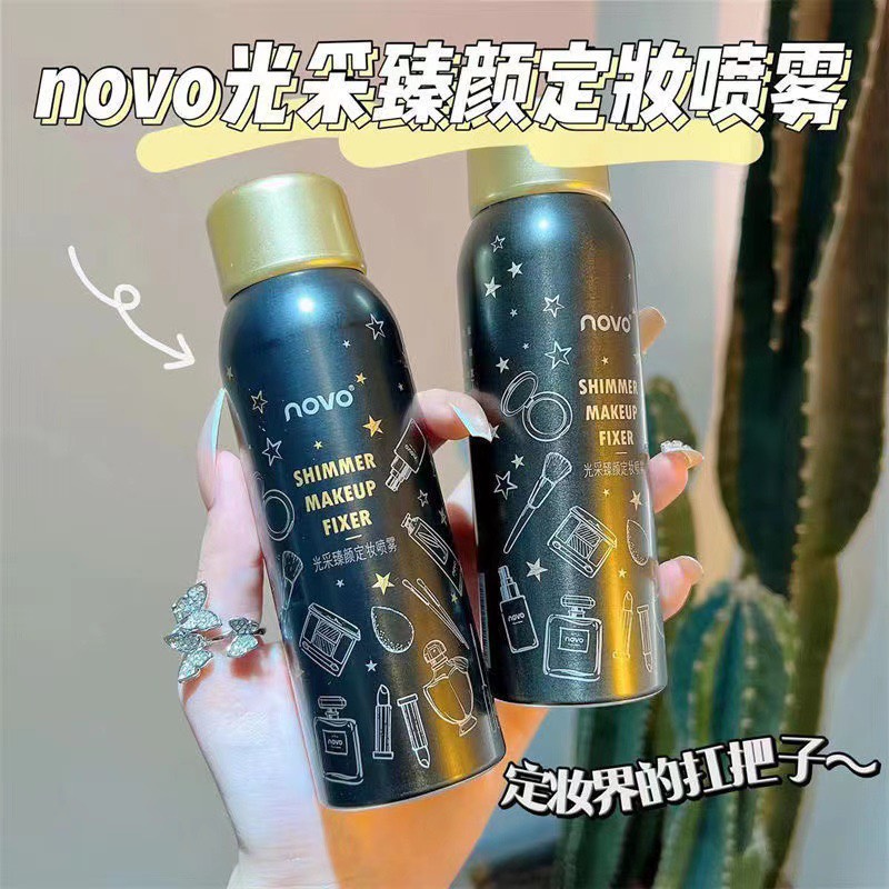 ✨ Xịt khoa nền trang điểm Bắt sáng NOVO Shimmer