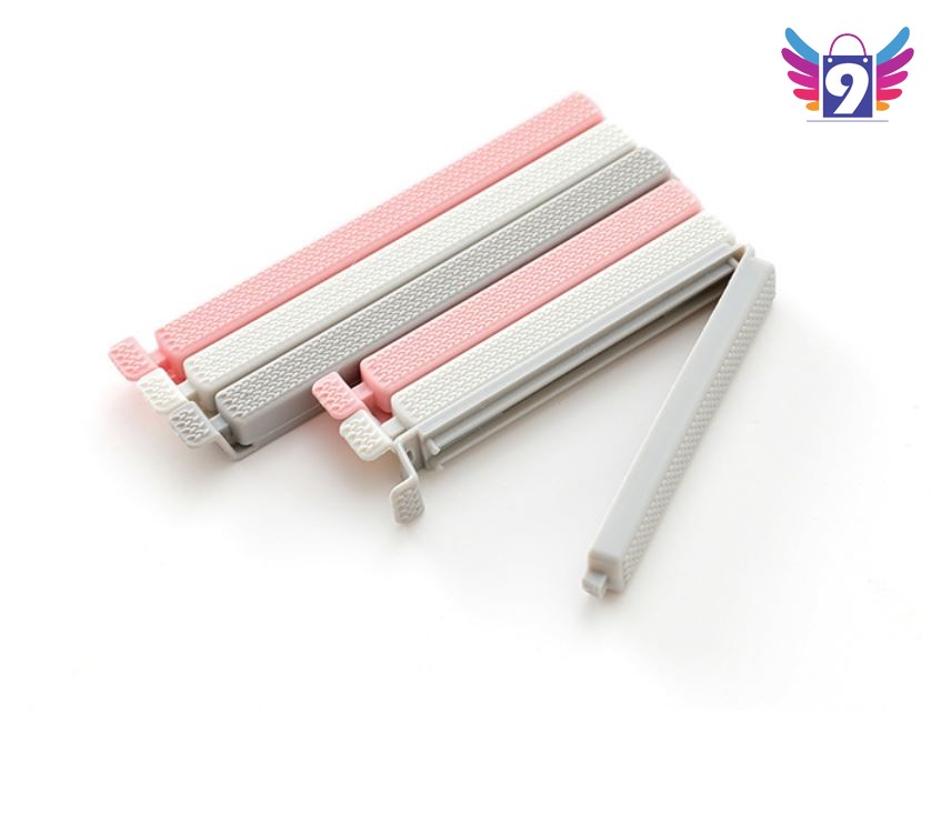 - Set 2 kẹp miệng túi thực phẩm có nam châm dán note tủ lạnh 9STORE