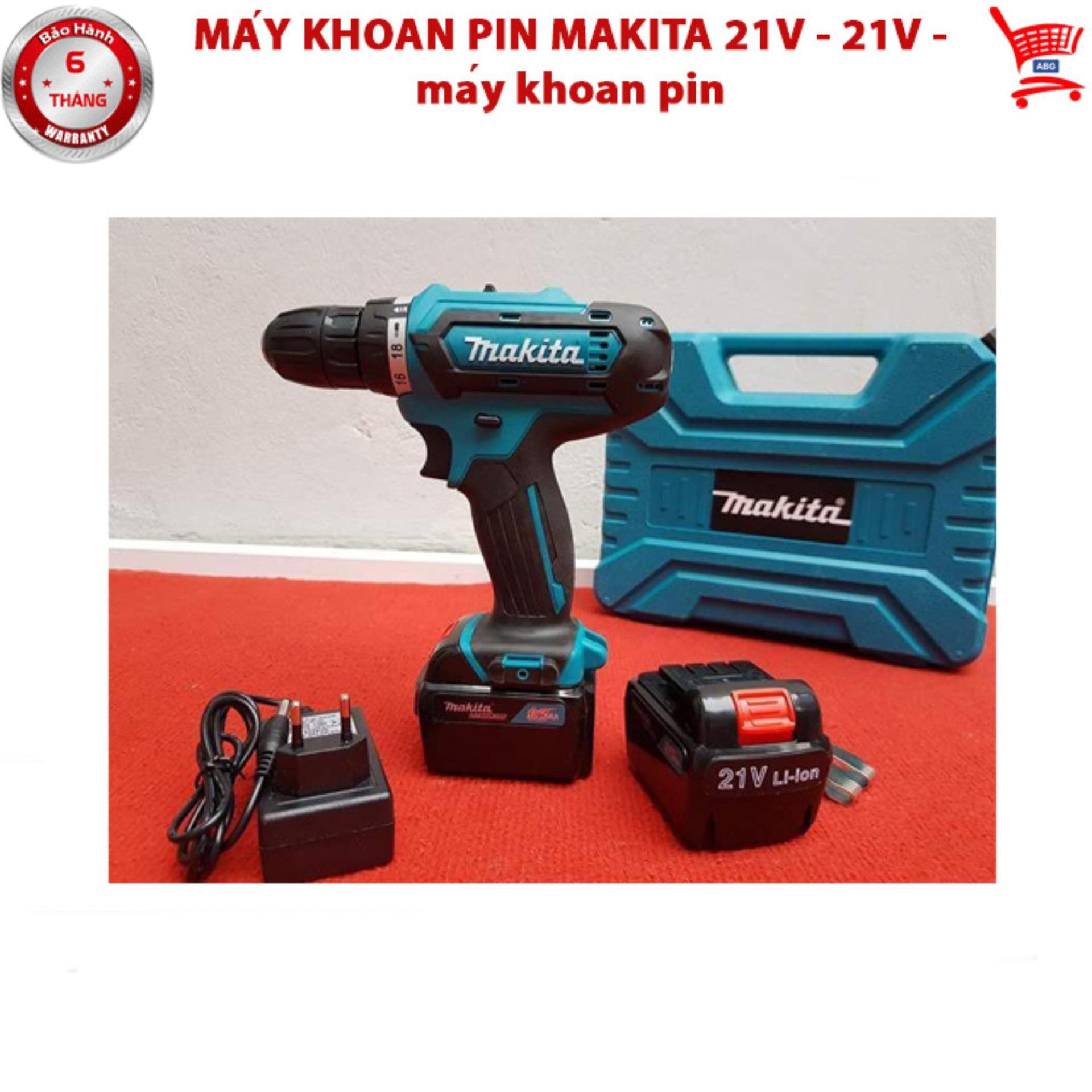 Máy khoan pin makita 21v - 21v - máy khoan pin - abg shop
