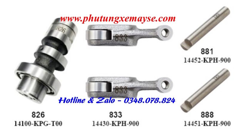 Bộ cam cò xe FUTURE X, FUTURE II, FUTURE Neo