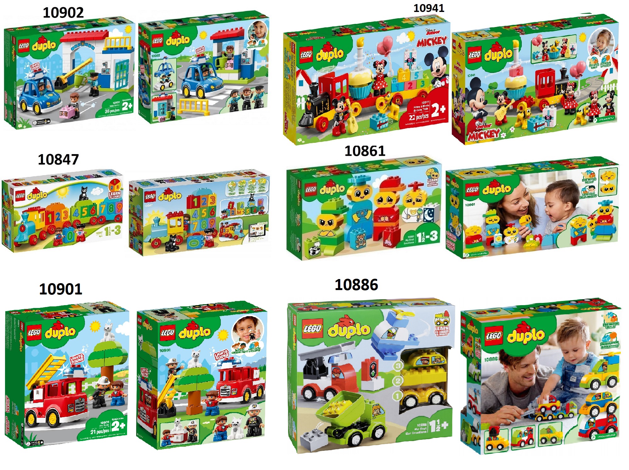 Lego - duplo - classic - tuyển tập thùng gạch các loại