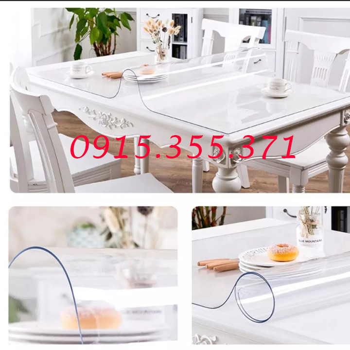 [HCM]Tấm nhựa PVC (1.4m x 0.6m) làm khăn trải bàn | Tấm nhựa lót sàn |Tấm PVC trong suốt