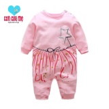 Áo body liền quần dài tay First Movements cho bé size 0-12 tháng