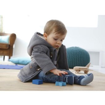 Baby Boy Fleece Warm Hooded Coat (Grey) - Intl May 2018 - 3 Baby Boy Fleece Warm Hooded Coat (Grey) - intl - 3
