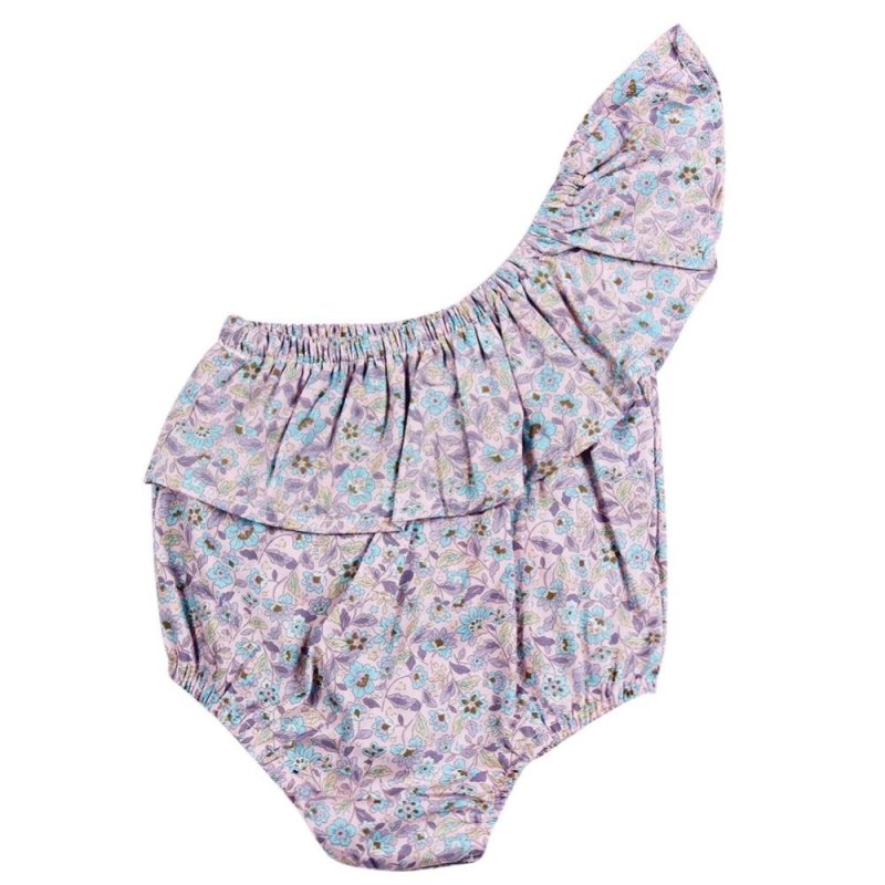 Nơi bán Baby Girl Spring Summer Short Sleeve One-piece Jumpsuit Beachwear -
intl