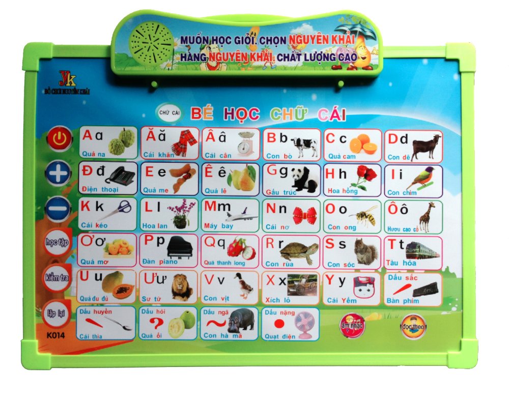 [HCM]Bảng chữ cái điện tử Nguyên Khải