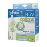 Bình sữa dr browns pp 120ml set 3 new