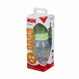 Bình sữa NUK cổ nhỏ bằng nhựa 110ml Silicon