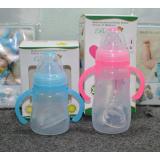 Bình sữa Silicon 2 in 1 Baby Love 150ml tặng kèm 1 núm ty