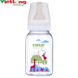 Bình sữa vô trùng 120cc nhựa - núm ty g1 farlin nf-868