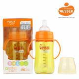 Bình sữa Wesser Nano Silver kháng khuẩn cổ rộng 260ml