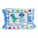 Bộ 03 bịch khăn ướt trẻ em tender soft xanh có mùi 30 tờ