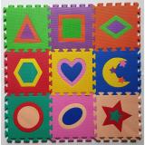 Bộ 10 Miếng Thảm Xốp Mềm Lót Sàn khổ 1m vuông (bộ hình ngẫu nhiên như: Bộ Số, Bộ Thú, Bộ Hình Học, Bộ Trái cây, Bộ Giao thông)