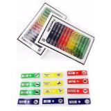 Bộ 2 hộp tiêu bản mẫu sẵn cho kính hiển vi (Màu tùy chọn)