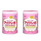 Bộ 2 lon sữa glico icreo số 0