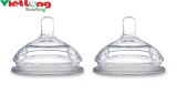 Bộ 2 núm ti chảy chậm Comotomo