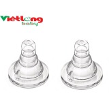 Bộ 2 núm ty bình cổ chuẩn cho trẻ từ 6 tháng tuổi Philips Avent 968.23