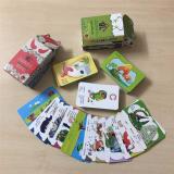 Bộ 2 hộp gồm 124 thẻ học thông minh Flash Card 3D cho bé yêu