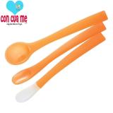 Bộ 3 thìa ăn uống bằng nhựa combi 81082
