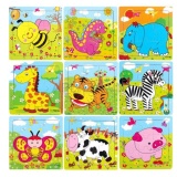 Bộ 3 Tranh Ghép Gỗ Hình Động Vật Và Phương Tiện Giao Thông Cho Bé(Họa Tiết Ngẫu Nhiên)