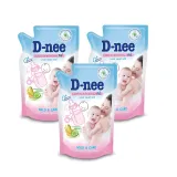 Bộ 3 túi nước rửa bình sữa D-nee x 400ml
