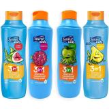 Bộ 4 sữa tắm, gội và xả cho bé suave kid 3in1