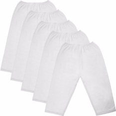 Bộ 5 quần dài thun cotton size 4 Baby Q & N loại tốt cho bé