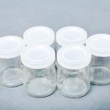 Bộ 6 hũ thủy tinh trữ sữa cho bé 100ml