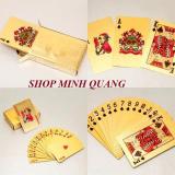Bộ bài tây, tú lơ khơ mạ vàng cao cấp