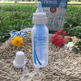 Bộ bình sữa dr. brown cổ hẹp 250ml và 2 núm ty trong bao dr. brown size 2