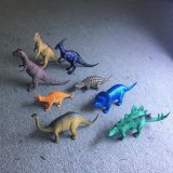 Bộ đồ chơi 8 chú khủng long bằng nhựa dẻo Natural World