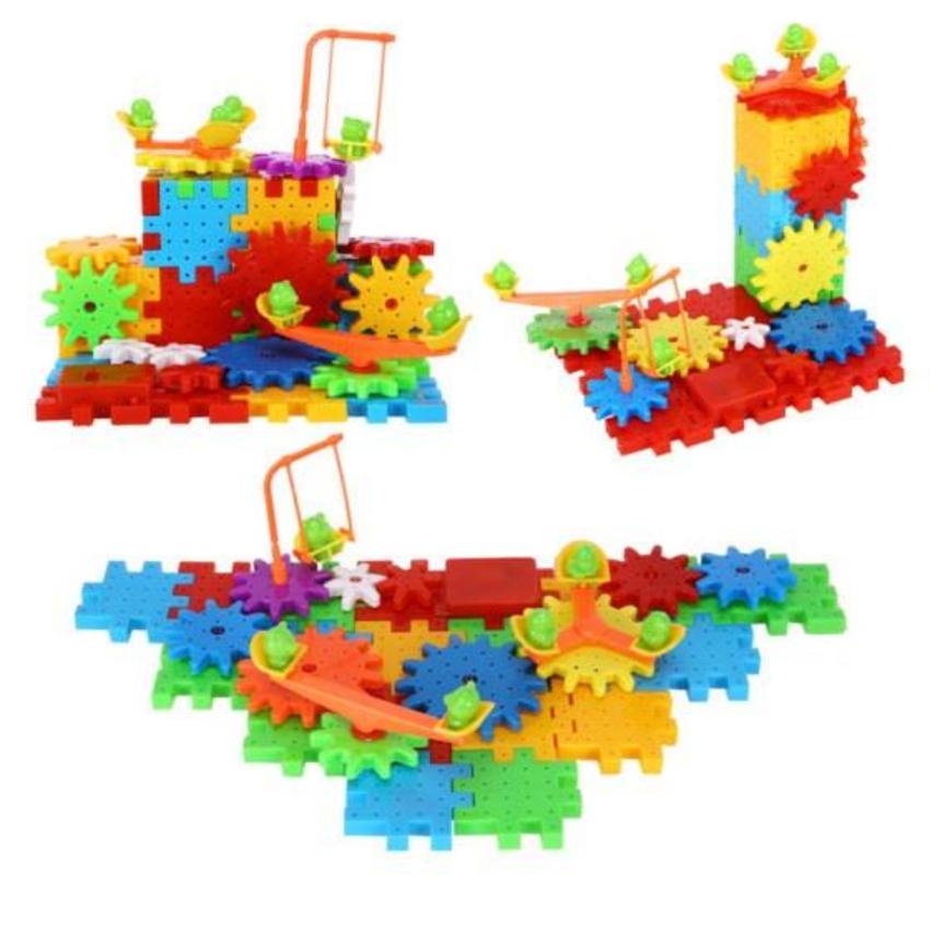 Hình ảnh Bộ đồ chơi lắp ghép hình 3D phát triển trí thông minh cho bé (FUNNYBRICKS)
