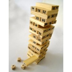 Bộ đồ chơi rút gỗ 54 thanh kiểu nhật thông minh