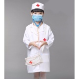 Bộ Đồ Hóa Trang Nón Và Áo Cho Bé Tập Làm Bác Sĩ Tương Lai ( Bé Từ 8 - 10 Tuổi )