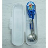 Bộ đũa muỗng tập ăn cho bé yêu hình Doraemon