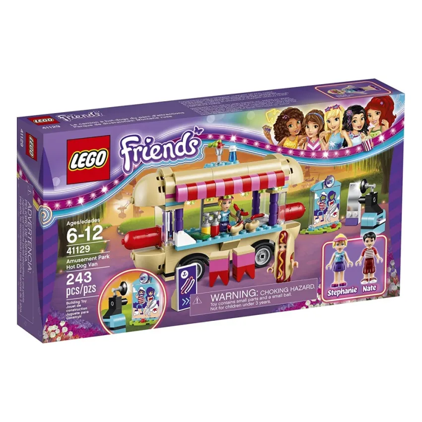 bộ lắp ráp Lego Friends 41129 Cửa hàng ăn vặt lưu động
