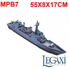 Bộ Lắp Ráp Mô Hình Giấy 3D Tàu Thuyền Bằng Giấy Cứng Legaxi MPB7