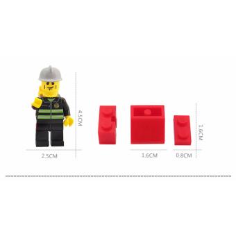 Bộ Lego Xếp Hình Cảnh Sát Cứu Hỏa May 2018 - 3 Bộ Lego xếp hình Cảnh sát cứu hỏa - 3