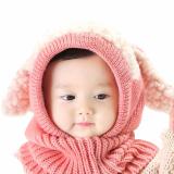 Bô mũ khăn len tai cừu cho bé