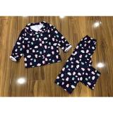 Bộ pijama xuất dư xịn cho bé gái 2 tuổi